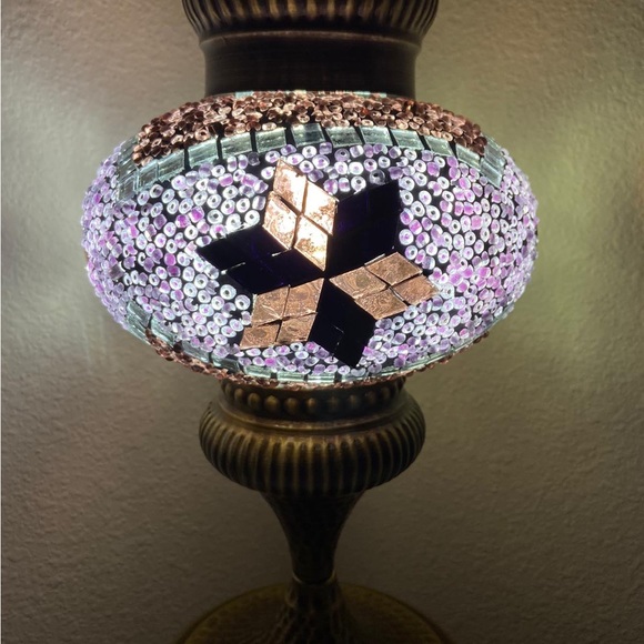 Handmade Turkish table lamp - Picture 2 of 2